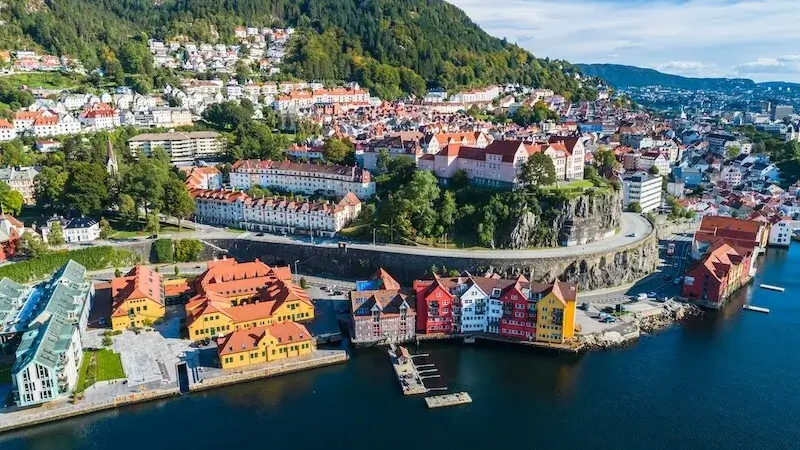 Norwegia co zobaczyć mapa?