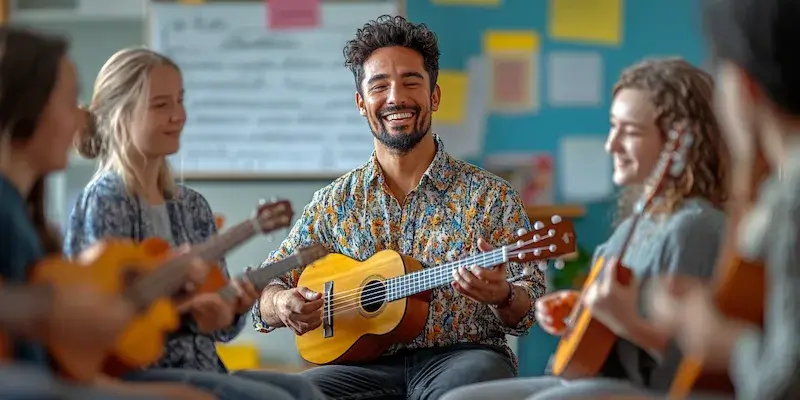 Ukulele drewanien